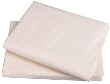 wlsvega Tela de lino por metros - tela para tapicería - paño de lino - 160 x 100 cm, por metros, algodón liso, apto para bordar, coser ropa y manualidades, tejido 100% algodón