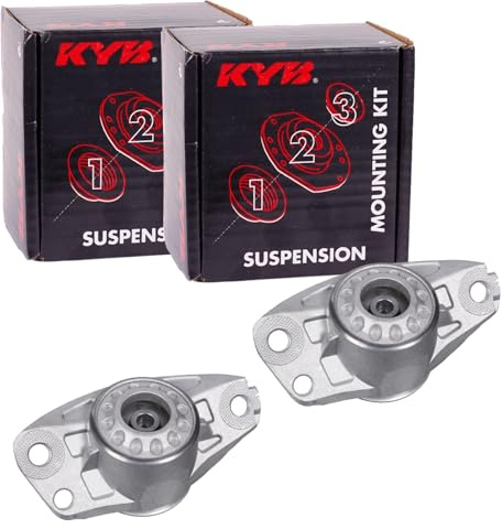 2x KYB Domlager Federbeinstützlager hinten | 2x SM9709 für A1 A3 Q3 Golf VI Passat