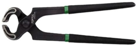 TOPTUL Tronchesi a taglio frontale DOAA1208 200mm Acciaio al cromo-vanadio 440g