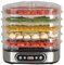 Kitchen chef essiccatore per frutta e verdura a 5 vassoi 450w secco5ix