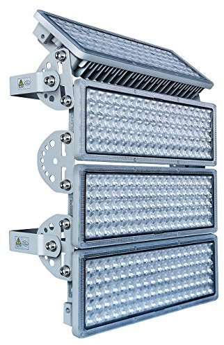 Rugging LED Spotlight 400 W, Floodlight, LED Floodlight, Outdoor LED Spotlight 6500 K IP67 for Docks Construction Sites Stadiums Lawns