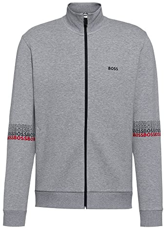 BOSS herr SWEATSHIRT Skaz 1 10236288 01, Ljus/pastellgrå 59, M