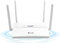 KuWFi Unlocked 4G LTE Cat 4 Modemrouter mit SIM-Kartensteckplatz, WLAN Dual-Band AC750, 4G Cat4 bis zu 150 Mbit/s, 3 Ports, 4 WiFi Antennas, PoE-Adapter, VPN, Plug and Play, 32 WiFi Geräte