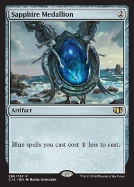 Magic The Gathering - Sapphire Medallion - Commander 2014