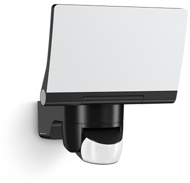 Steinel LED Strahler XLED Home 2 SC Connect, 180° Bewegungsmelder, 13.8 W, 1550 lm, Flutlicht, voll schwenkbar, 3000 K, Schwarz