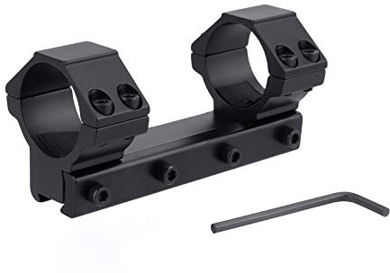 ToopMount Zielfernrohr-Ringmontageringe Aluminium-Taktische 30mm-Zielfernrohr-Ringe 11mm Schwalbenschwanz-Schienen-Montageringe Adapter für Zielfernrohr