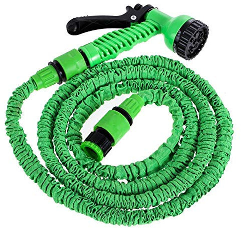 Canna Acqua Estensibile Tubo Estensibile Da Giardino 25Ft-200Ft Tubo Flessibile Dell'Acqua Tubo Da Giardino Tubo Flessibile Estensibile Tubo Flessibile Di Plastica Tubi Con Pistola A Spruzzo Irrigazio