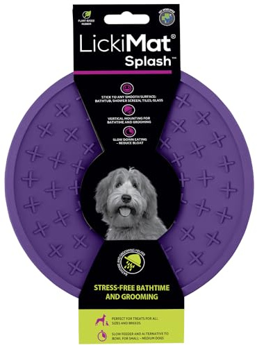 LICKIMAT Industripet Splash Purple