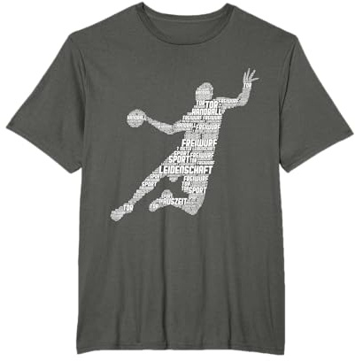 Handball Handballer Kinder Jungen Männer T-Shirt