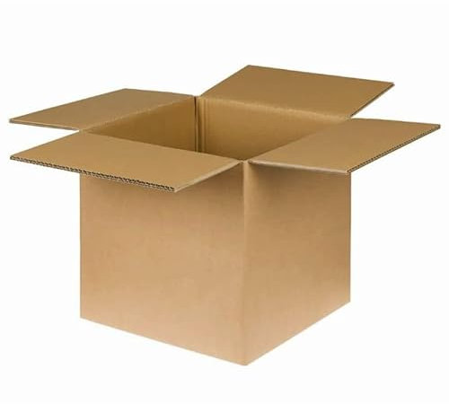 Double Wall Cardboard Boxes, Strong Moving/Removal Boxes (Pack of 10) (10 x 10 x 10 Inches)