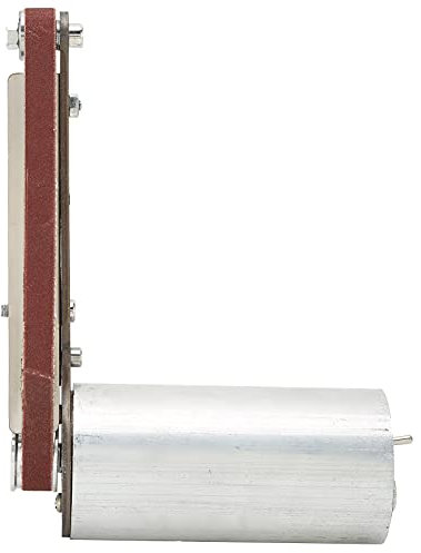 Macchina per nastri abrasivi fai-da-te, piccola mini levigatrice elettrica a nastro 4500-9000 giri/min Lucidatura regolabile per lucidatura ad arco per la lavorazione del legno per superfici piane(N
