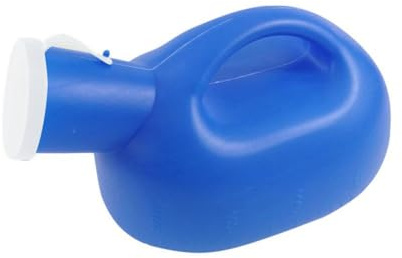 Reiseurinals für Männer – 2000 ml, wiederverwendbar, Urinalsammler | tragbar, für Camping, Krankenhaus, Roadtrips, Reise-Relief, Leak-Proof Urinbeutel für Männer und Frauen, leicht zu transporti