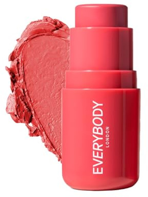 EVERYBODY LONDON Creme Rouge Stick, strahlend frisch, Langanhaltend, Blush Stick für eine natürlich frische Farbe, für alle Schönheitstypen geeignet, 4.8 g, Pink