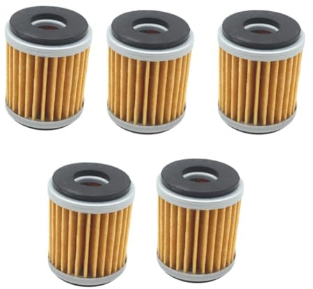 Elementos filtrantes de aceite del motor del filtro de aceite de la motocicleta compatibles con X MAX300 YZF R15 WR250F WR400F TTR250 WR426F