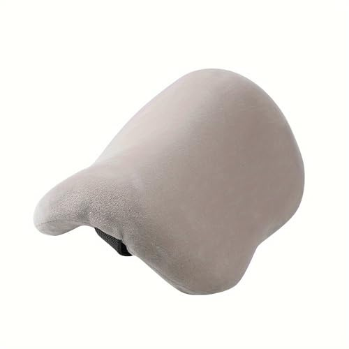 ZXLIHS NYSDM Almohada de Viaje ergonómica, cojín de Soporte para el Cuello Ajustable con Funda extraíble, poliéster de Punto hipoalergénico