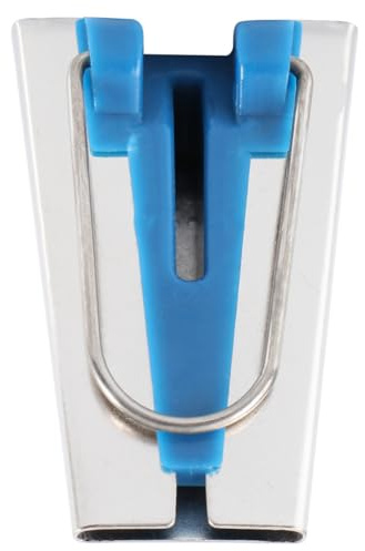 CORHAD Strumento per Creazione Nastro Obliquo in Metallo Blu, Risparmia per Progetti di Cucito e Arti Creative