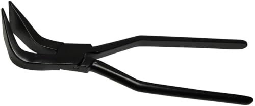 Bessey D341-60 45 Degree Curved Seaming Pliers, Black, 40 mm