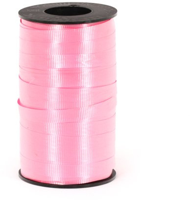 Berwick 3/8 Wide Splendorette Crimped Curling Ribbon for Gift Wrapping and Hair Bows, 250-Yard Spool, Azalea Pink