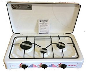 Itimat I-16 Fornello, 3 Fuochi a gas GPL