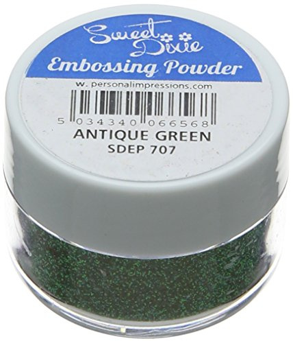 Sweet Dixie - Polvere per goffratura, Colore Verde Antico, Materiale Sintetico, 4 x 4 x 3 cm