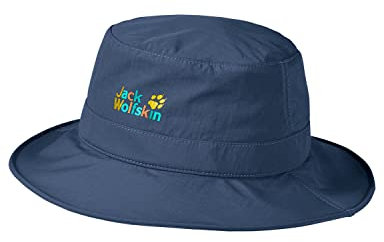 Jack Wolfskin Unisex Kinder Supplex Wingtip Kids Hat Sonnenhut, dark indigo, S EU
