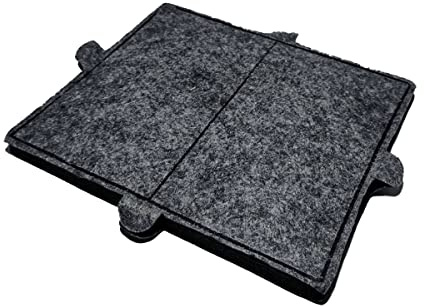 EVAYP Activated Carbon Filter / 6228731 DKF12-1 DKF12 DUMF 12 DA269-4 DA279-4 DA390 DA420 / Fits Miele - Imperial for Cooker Hoods