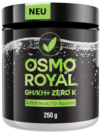 Osmo Royal GH/KH+ Zero K - kaliumfreies Aufhärtesalz für Pflanzenaquarien - Aquaristik Mineralien (250 g)