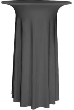 Gastro Uzal Stehtischhusse Luxor Deluxe (Anthrazit, 60-65 cm)