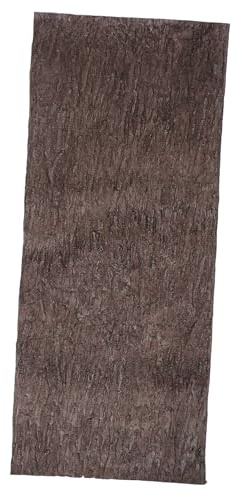 BESPORTBLE Fogli di Corteccia D'albero Finta: Decorazione per Tubi, Corteccia D'albero Impermeabile Ad Alta Simulazione, Staccabile E Attaccabile per Progetti Artigianali Fai da Te E