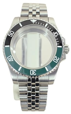 1 st 40 mm klockfodral Rem 200M Vattentät for Miyota8215 Automatic Movt GMT SUB-fodral(36)