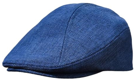 Facaill Schiebermütze Herren Frühling/Sommer Schiebermütze Atmungsaktiv Flach Gatsby Ivy Taxifahrermütze Vintage Unisex Leicht