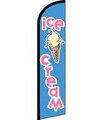 Quality Standard Flags Ice Cream Windless Banner, 11.5 by 2.5'