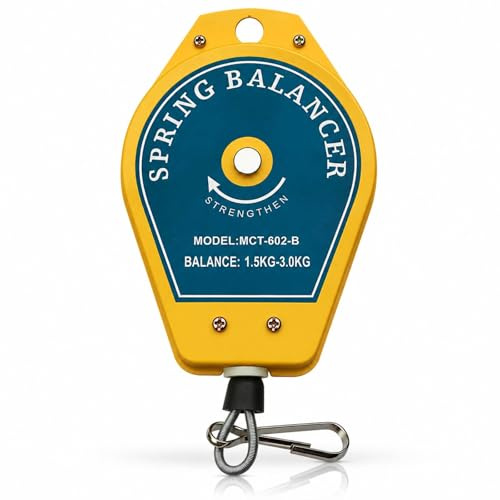 Telituny Bilanciatore a molla, Bilanciatore a molla telescopico, Strumento di misurazione per funi metalliche per sospensioni, trasporti, strumenti mobili, accessori, parti rotanti, scaffali