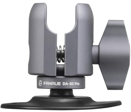 FANAUE Verbindungsarm mit Klebende Kugelkopfbasis Kompatibel mit RAM Mount B Größe 1 Kugelkopf Adapter für Fahrrad Motorrad Handyhalter,Saugnapf-Basis montiert auf Auto Armaturenbrett Car Accessories