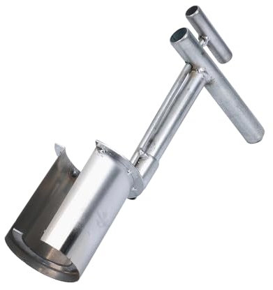 MATYASIGO Plant And Fruit Tree Seedling Transplanter Planting Tool Soil Sampler Handheld Garden Barrel Transplanter Digging Hoes Seedlings (1PCS)