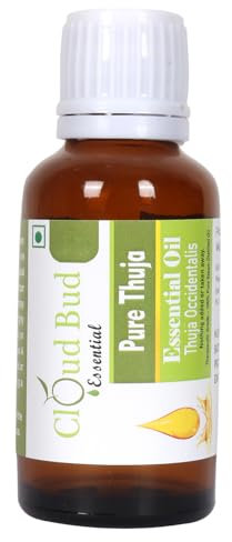 Cloud Bud Pure Thuja Essential Oil 30ml 1.01oz Thuja Occidentalis 100% Pure and Natural Steam Distilled