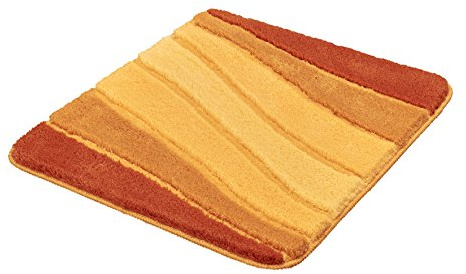 Kleine Wolke Badteppich Ocean braun/orange 55 x 65 cm