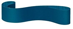 Klingspor - 10 bandes abrasives toile zirconium CS 416 Y larg. 150 x L. 2000 mm Gr 80 - 205130
