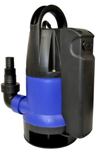 Bomba sumergible para aguas sucias DIRT-STAR-EXTRA-SS 750W con interruptor de flotador integrado, 10m cable, 15.000 l/h, altura 7m, partículas hasta 35mm, uso doméstico e industrial