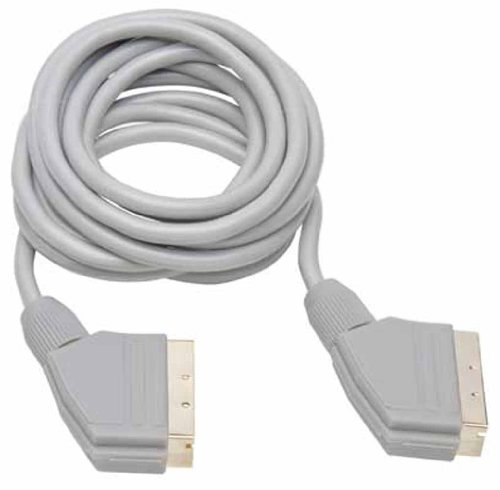 REV Ritter vergoldet SCART-Kabel (21-polig, 1,5m) Silber