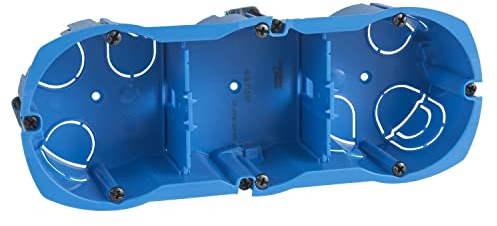 Schneider Electric ALB71337 Multifix Box, 3 Fächer, Abstand 57 mm, Durchmesser 67 mm, P40 mm