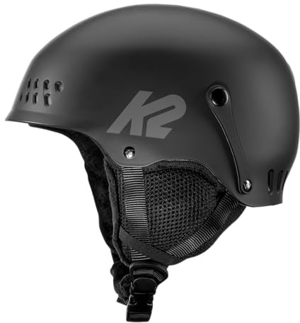 'K2 – Entity Black Casco da sci, Donna, 10C4012.3.1.XS, Nero , XS