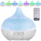 MAISITOO Diffusore di Oli Essenziali,550ml Diffusore di Aromi,Umidificatore Ambiente Fino a 8 Ore di Lavoro,Diffusore Ambiente Luci Notturne 7 Colori,Senza BPA,per Yoga,Spa,Camera da Letto
