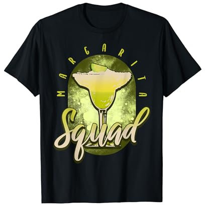 Team Margarita Glass Lime Juice Margarita Squad Party T-Shirt