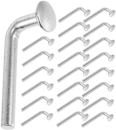 Amosfun Sicurezza Di Stoccaggio 50 Pezzi Bulloni Metallici Per Carichi Pesanti Scaffalature Per Pallet Costruzione Robusta