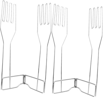 SHOWERORO 2pcs Glove Drying Rack Kitchen Dish Glove Holder Storage Rack Mitten Drying Stand Kitchen Organizer