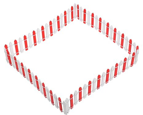 ANDRESLAD Mini Clôture Décorative pour Miniatures Panneau Parfait pour Terrariums Et Décor De Jardin Installation Facile Ornements pour Verts