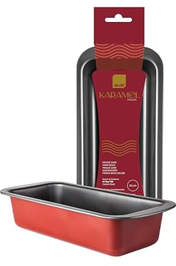 IBILI - Molde Cake Karamel 25 Cm, Acero al Carbono
