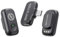 Hollyland LARK A1 Mini Duo - Mini microfono wireless per iPhone 15/16 e Android (2 TX + RX USB-C), microfono magnetico per YouTube, TikTok, podcast, vlogging (Nero, Senza Custodia di Ricarica)