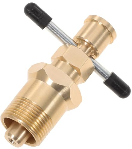 NIYANGLE Outil D'extraction de Virole en Laiton Massif 15 Mm et 22 Mm pour Raccords à Compression, Extracteur de Bague de Compression, Outil de Plombier Manuel Adapté aux Espaces
